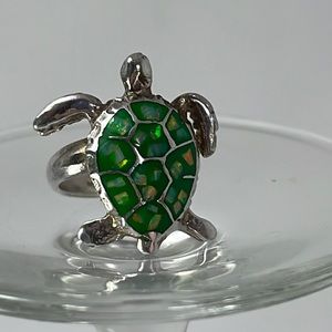 Turtle Ring. Adjustable.